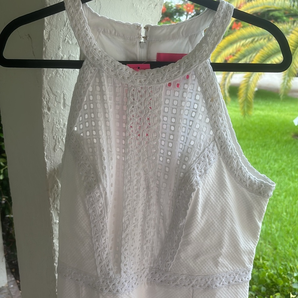 Lilly Pulitzer Charlize Stretch shift-12-white - Picture 4 of 15